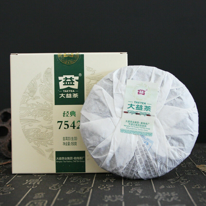 Classical 7542 * Yunnan Menghai Dayi Raw Puer Tea 150g Shen Pu-erh 1801