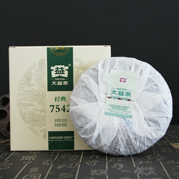 Classical 7542 * Yunnan Menghai Dayi Raw Puer Tea 150g Shen Pu-erh 1801