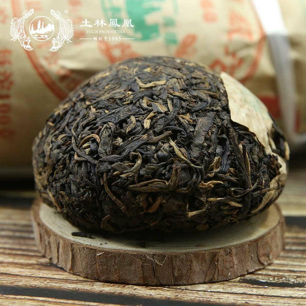 Tulin Raw Pu-erh Tea Jia Ji Tuo 868 Sheng PuerTuocha 100g/3.52oz