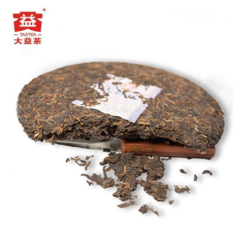 Menghai Dayi Wei Zui Yan Shu Puer Tea Batch 1701 Ripe Puerh tea Cake 357g