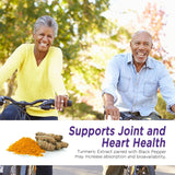 2600mg Max Potency with BioPerine Turmeric Curcumin with Ginger 95% Curcuminoids