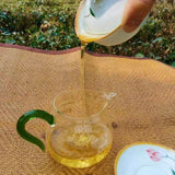 357g Raw Puerh Tea Cake Mengkulaoshu Pu-erh Tea Year Early Spring Pu'er Tea