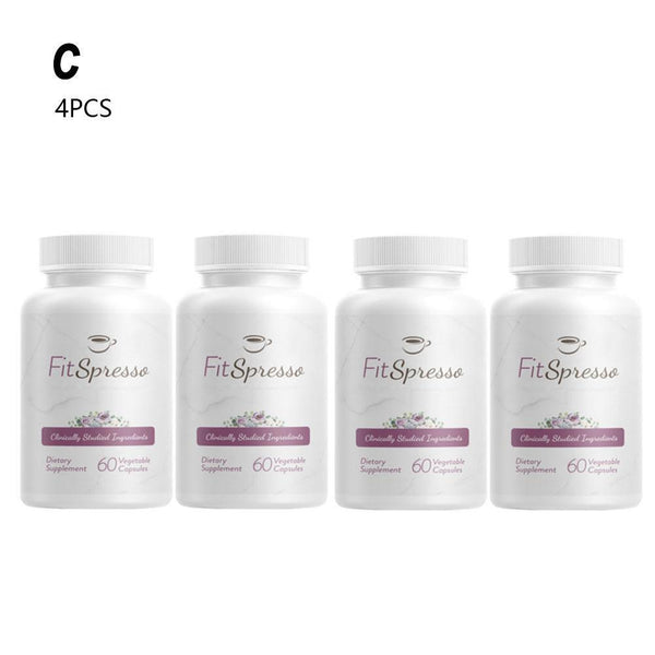 1-4Pack FitSpresso Health Support Supplement -New Fit Spresso, (60-240Capsules)*