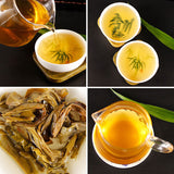 357g Ecology Longrun Pu-erh Tea Cake, Yunnan Unfermented Pu'er Tea