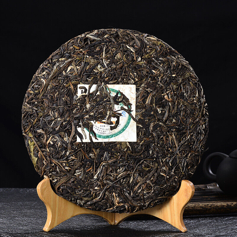 Golden Peacock Arbor King * Li Ming Liming Spark Pu-erh Tea Cake Raw 357g Main image