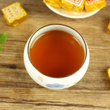 Yunnan 'Jia' Word 2003 Chinese Pu-erh Old Ripe Puer Pu'er Tea Brick Mini Puerh