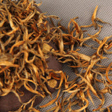 500g Yunnan Top Gold Wire Dian Hong Tea Red Single Bud Organic Black Tea