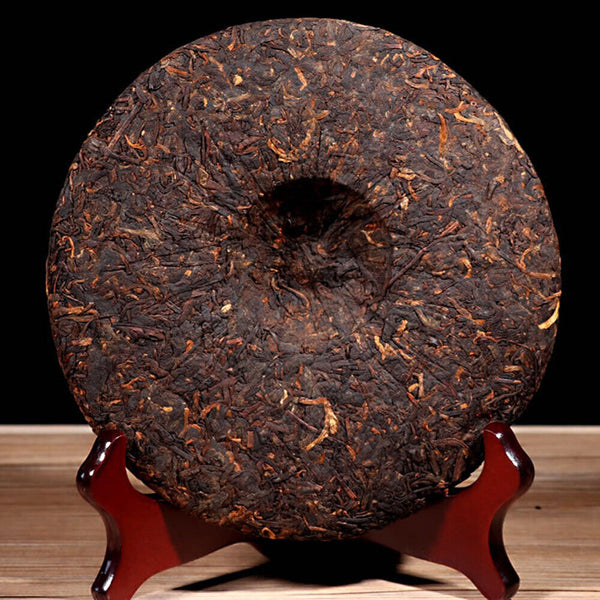 CHINATEA Brand Classic 7571 Pu-erh Tea Cake  357g Pu'er Ripe Puer Zhongcha