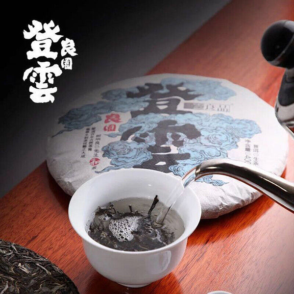 Haiwan Chinese Puer Tea Liang Yuan "Deng Yun" Old Tree Raw Puerh Pu'er 400g