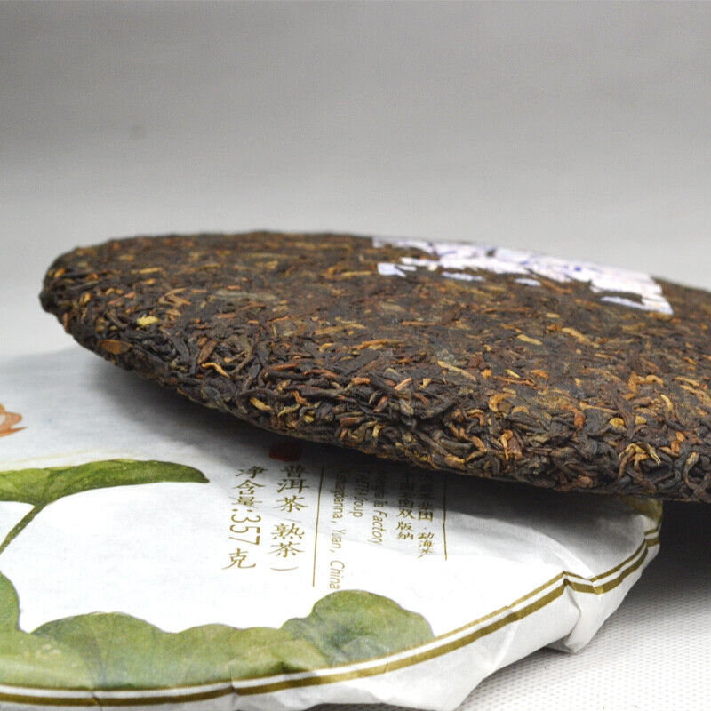 LIAN YUN * Menghai Dayi Tea Shu Pu'er Tea Chinese Pu-erh Tea Ripe Puer 357g