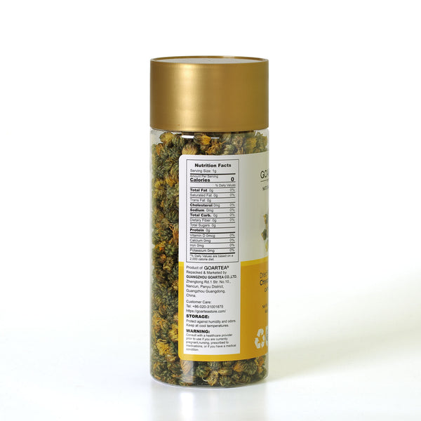 HELLOYOUNG 100g Premium Fetal Chrysanthemum Flower Tea Buds Dried Herbal Bottled