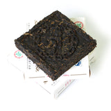 Yunnan Puer Pu'er Puerh Raw Cake Tea CNNP Zhongcha Fulu Shouxi Square Brick