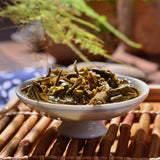100g Bangzhang Ancient Tree Puerh Raw Tea Yunnan Pu-erh Tea Cake Pu'er Shengcha