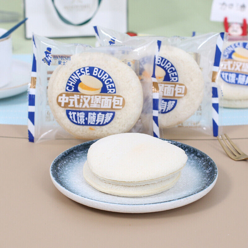 500g Horsh Chinese Burger Bread 豪士中式汉堡面包 Main image