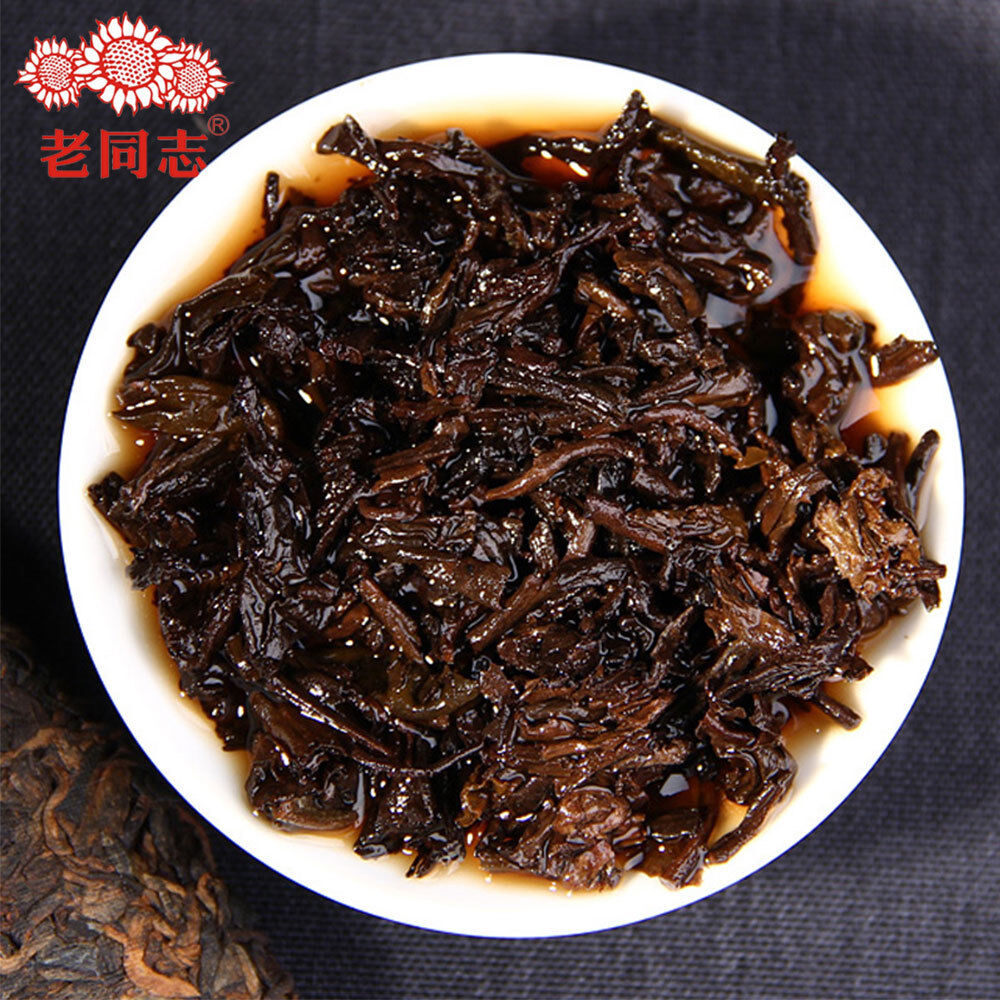 Ripe Puer Tea Haiwan 2018 Chinese Puer Tea 7578 Batch 181 Ripe Pu Erh Cake 357g