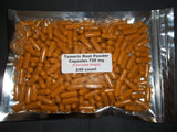 Tumeric (Turmeric) Root Powder Capsules (Curcuma longa) 2600 mg 120 count
