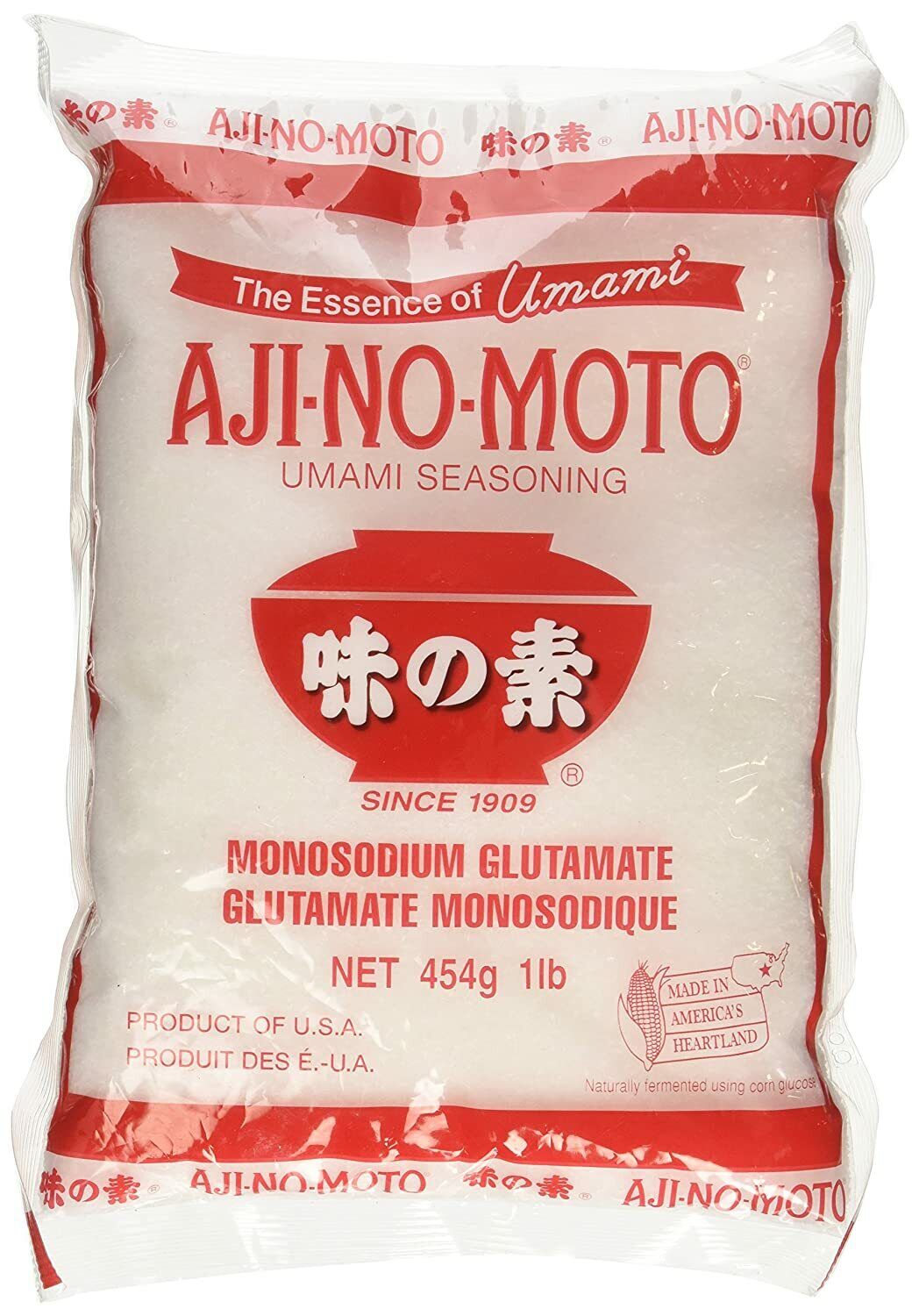 Ajinomoto Monosodium Glutamate Umami Seasoning/MSG【 454g / 1LB / 16oz 】 Main image