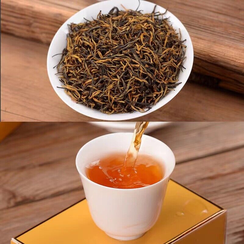 Lapsang Souchong Black Tea Jin Jun Mei Oolong Tea Loose Leaf Wuyi Red Tea 250g