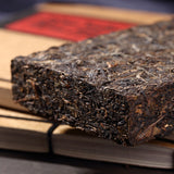 Bamboo Shell Cha Puerh Brick Tea Certified Menghai Dayi Cha Puer Tea Brick 250g
