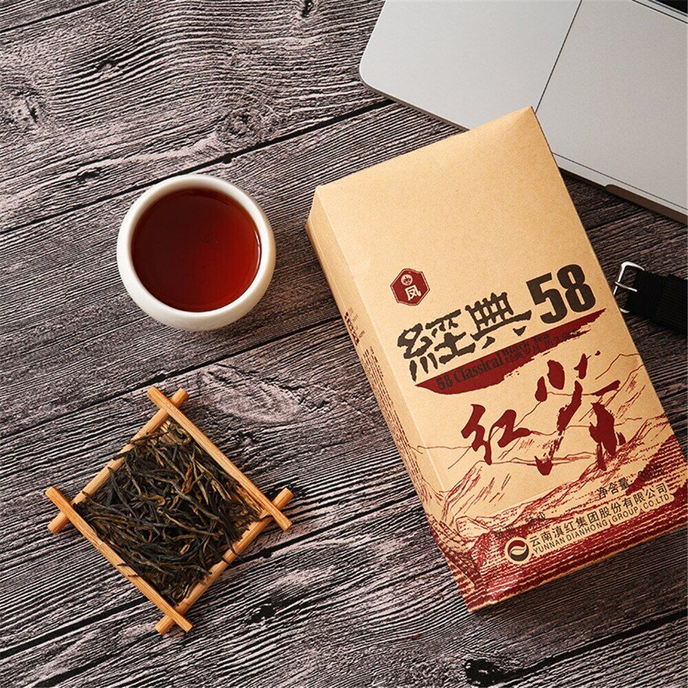 TeaClassical 58 Fengqing Dian Hong Phoenix Brand Dianhong Yunnan Black Tea 380g