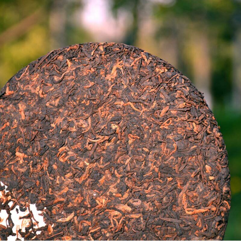 Xia Guan Shu Puer Yunnan Lao Pao Ripe Puerh Tea Cake 357g