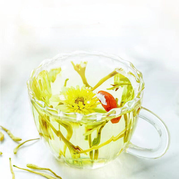 80g Honeysuckle Flower Tea Can Package Chinese Herbal Flower Tea Healthy Drink