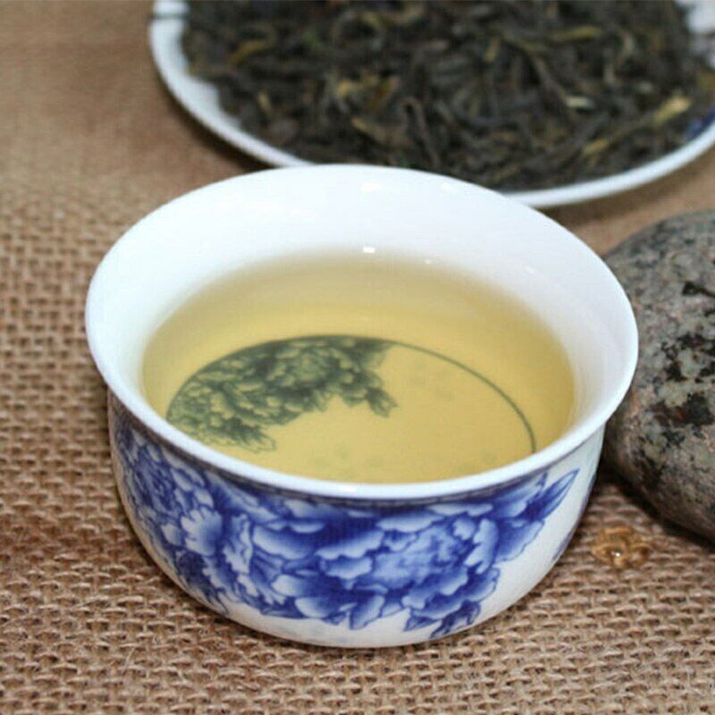 Sheng Puer Tea Loose Leaf with Glutinous Rice Aroma Premium Raw Puer 100g
