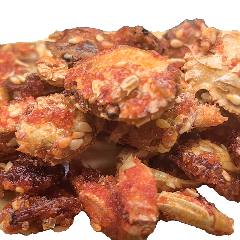 18g instant seafood Spicy Baby crab crispy sea crab