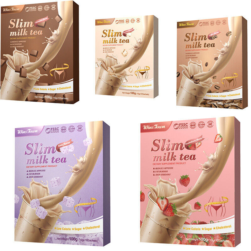 Slim Milk Tea Original Tea Belly Fat Burning Delicious Weight Loss Detox Tea100g