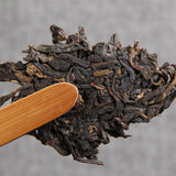 400g Health Care Organic Big Leaf Pu-erh Green Tea Cake Yunnan Old Pu'er Cha Tea