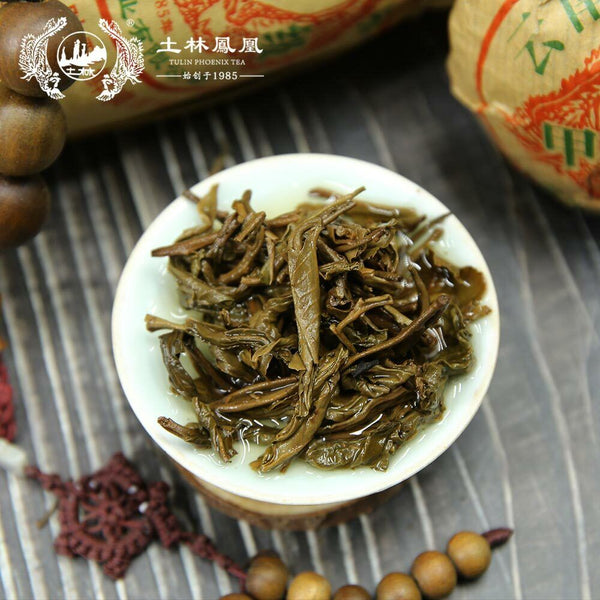 TuLin Tuocha Jia Ji Yunnan Phoenix Tuo Cha Raw Tea 100g