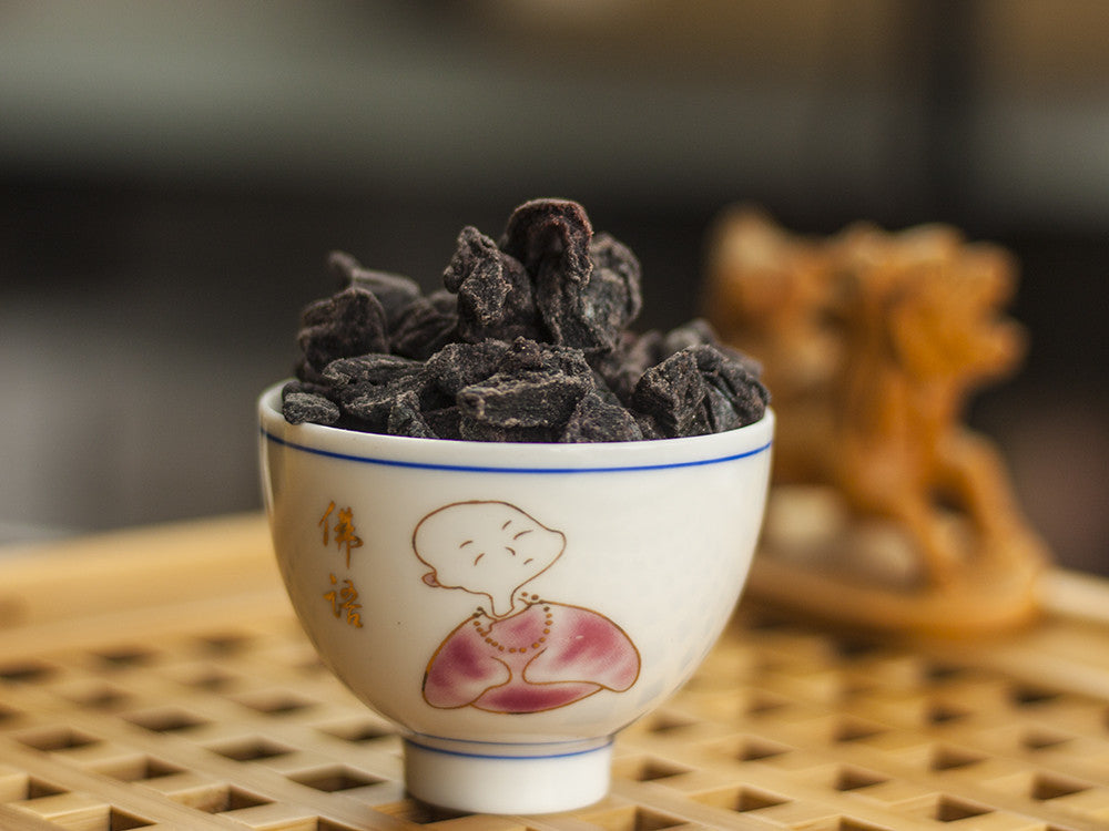 Dried Fruit Healthy Tea Dry Dark Smoked Plum Ebony Fruit Herbal Tea