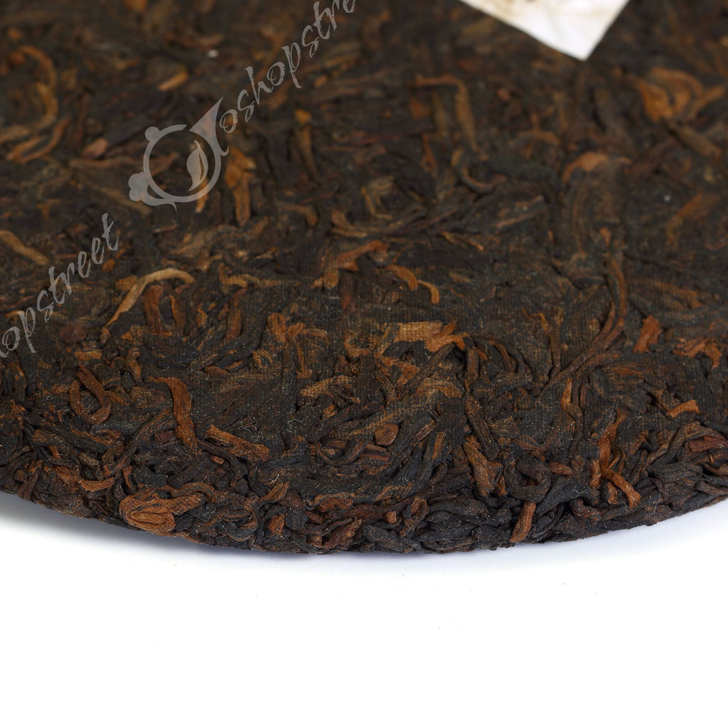 yr 357g Yunnan Laomane Banzhang Pure Flavor Cake Ripe Puer Pu'er Puerh Tea