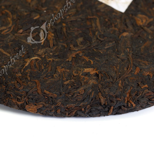 yr 357g Yunnan Laomane Banzhang Pure Flavor Cake Ripe Puer Pu'er Puerh Tea