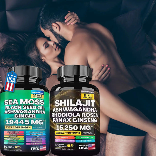 Dynamic Vitality Bundle Sea Moss Multivitamin & Shilajit Power Combo