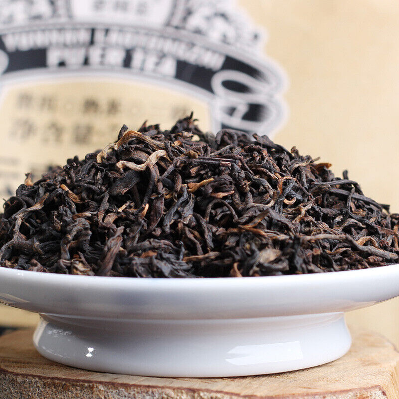 YUNNAN LAOTONGZHI PU'ER TEA Loose Puer Tea Ripe Haiwan Tea 500g/1.1lb