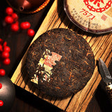 CHINATEA Classic 7571 Pu-erh Tea Cake 150g Ripe Boxed Ripe Puer Pu'er Tea