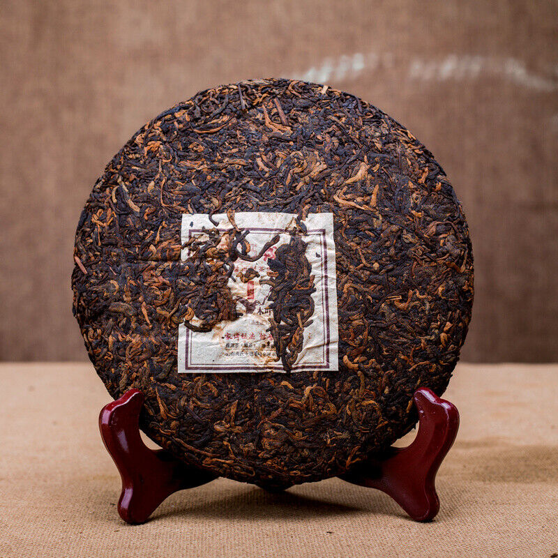 MENGKU Brand Mu Ye Chun Three Years Chen Pu-erh Tea Cake 400g Ripe Puer Tea