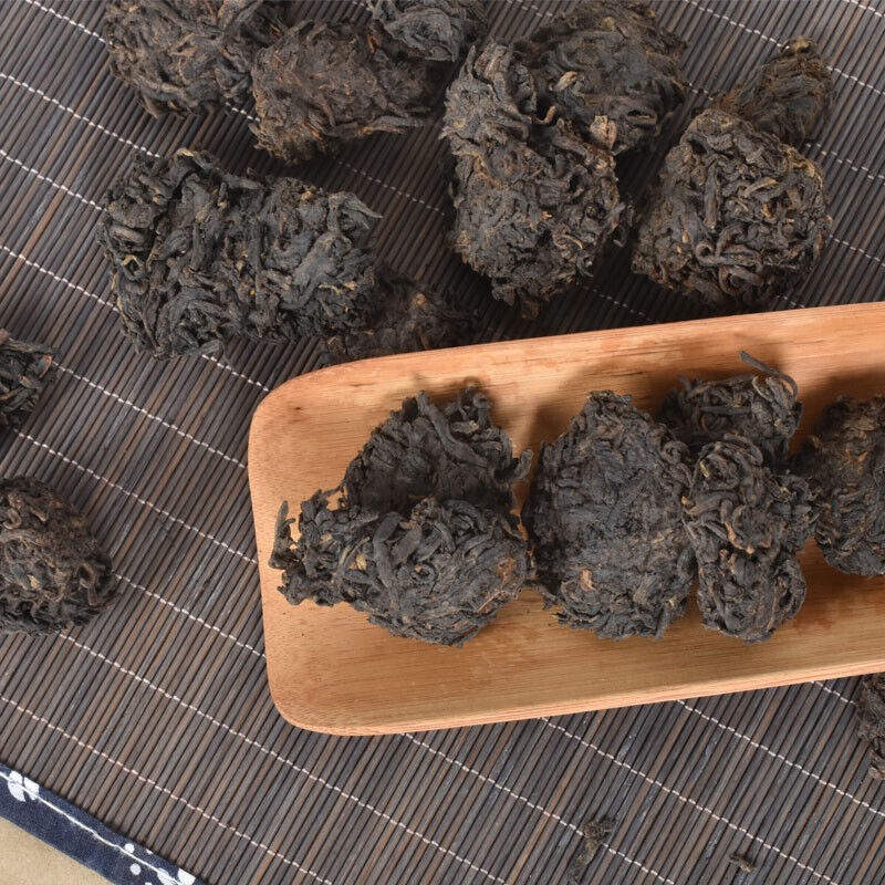 Guangxi Hei Cha Aged Liu Pao Liu Bao Lao Cha Tou Golden Bud Nugget Dark Tea 500g Main image