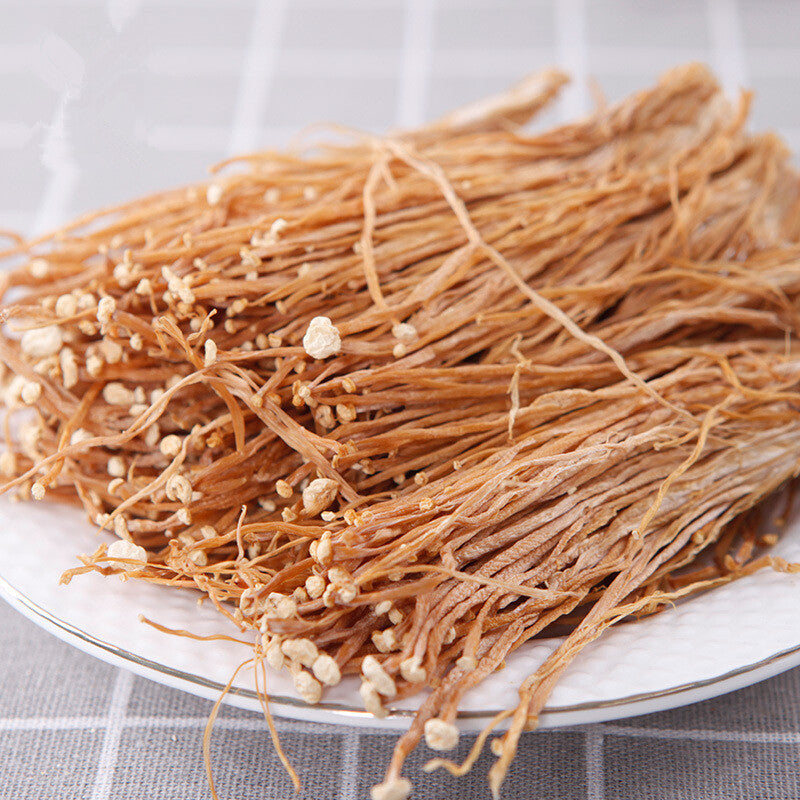 Dried Enoki Mushroom 50g-500g Flammulina Velutipes Premium Jin Zhen Gu
