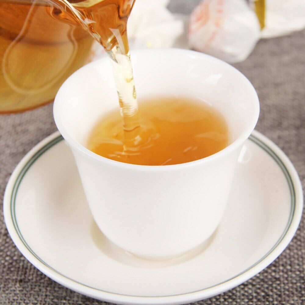 TeaYunnan Wild Tree Black Tea Barren Mountain Handmade Dragon Pearl 100g