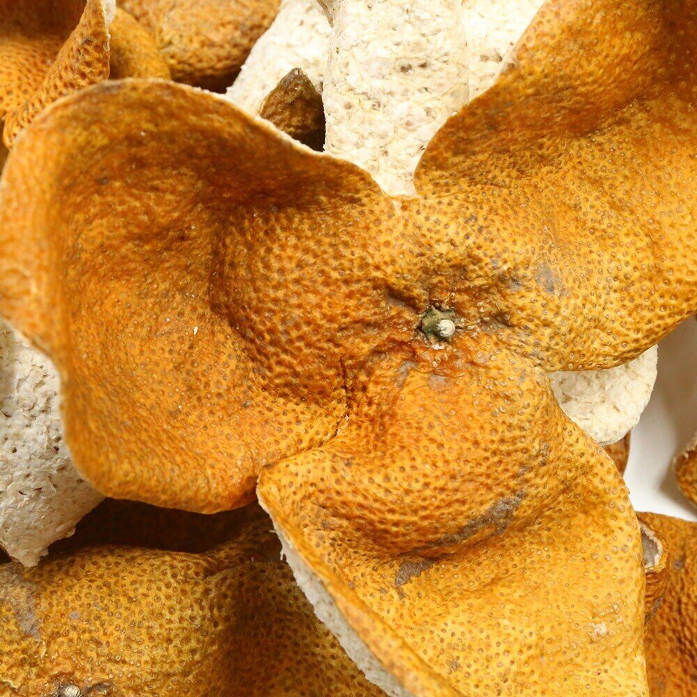 XinHui "Chen Pi" QiBao Producing Area Half Red Dried Tangerine Peel Tea 50g