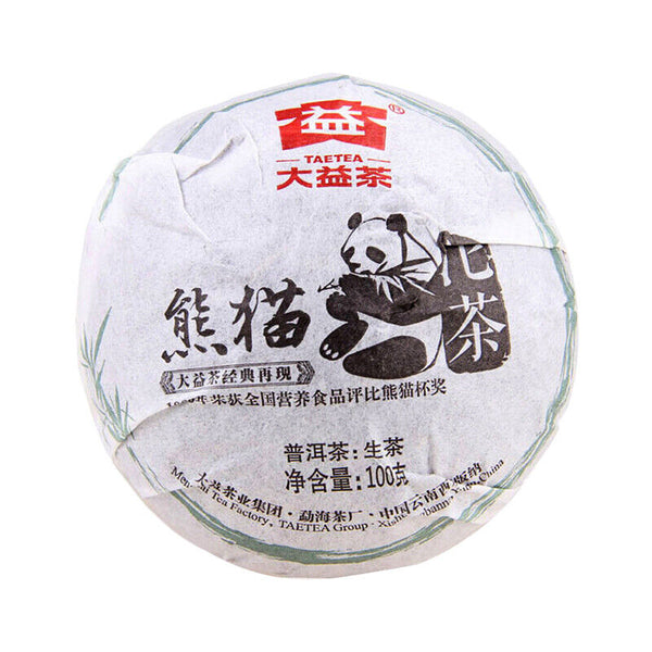 TAETEA Brand Panda Pu-erh Tea Tuo 100g Raw Menghai Dayi Pu'er Tuocha