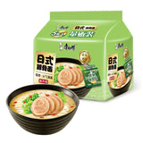 5bags Kangshifu Japanese tonkotsu Instant Noodles 康师傅日式豚骨面5连包