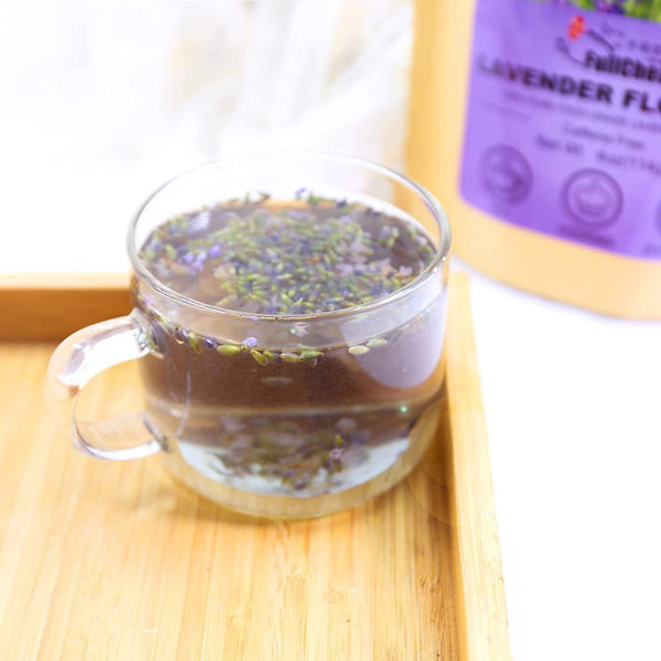 FullChea Dried Lavender Buds Flowers - 4oz/114g - Premium Food Grade