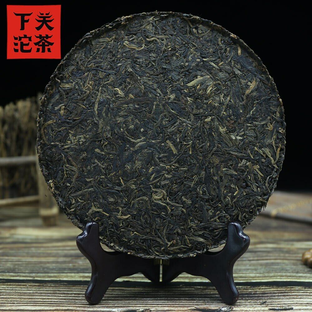 Raw Puerh Tea Xiaguan Premium Pu Erh Green Tea Cake 357g Jing Mai Early Spring