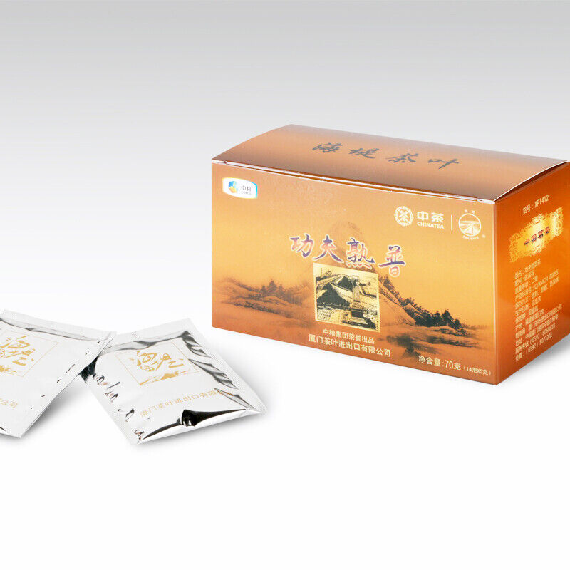 GONG FU SHU PU TEA XPT412 Sea Dyke XPT412 Kung Fu Pu-erh Tea Loose 70g Ripe Secondary image