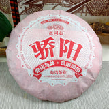 "Jiao Yang" 2020 Haiwan Old Comrade Blazing Sun Ripe Puerh Shu Puer Tea 357g