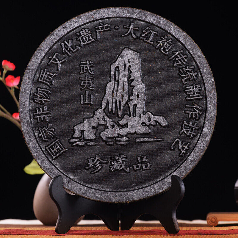 Aged WuYi Da Hong Pao Big Red Robe Cake Chinese Oolong Tea 100g Wuyi Rock Tea Secondary image
