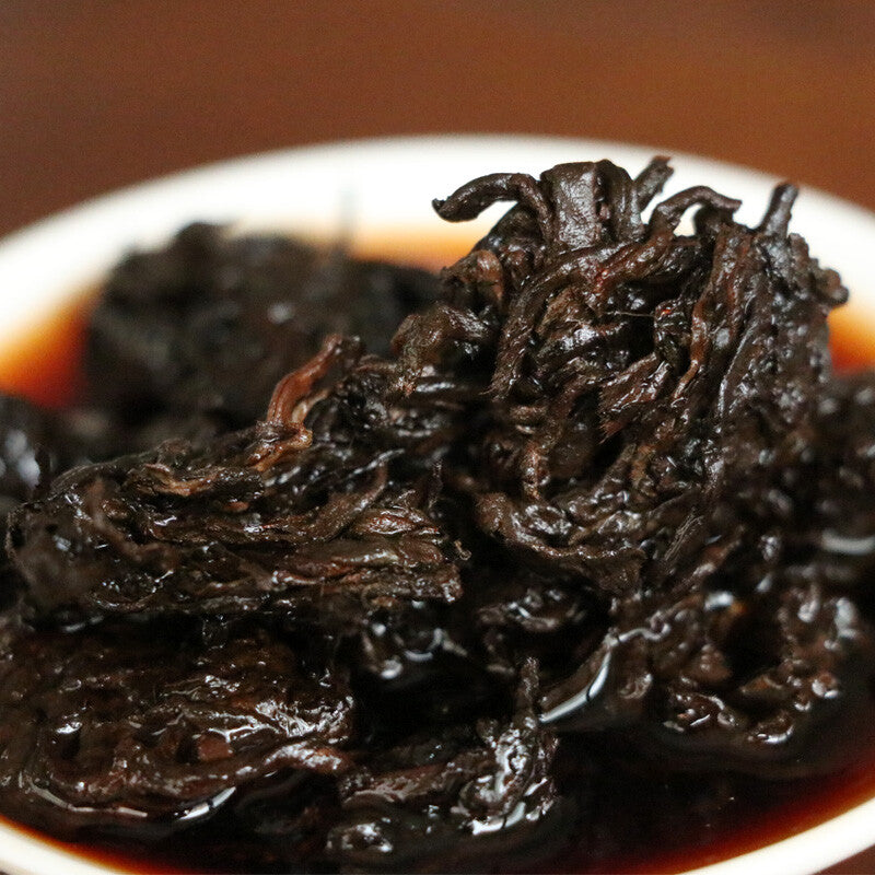 Pu-erh Loose Tea Ripe Puer Nubs Nugget TeaAged Golden Bud Lao Cha Tou